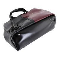 Комплект сумок 2 шт Traum Чорно-бордовий (7228-38)