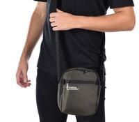 Чоловіча сумка через плече National Geographic Transform Хакі + RFID кишеня (N13204;11)