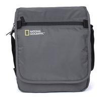 Чоловіча сумка через плече National Geographic Transform Сіра + RFID кишеня (N13206;22)