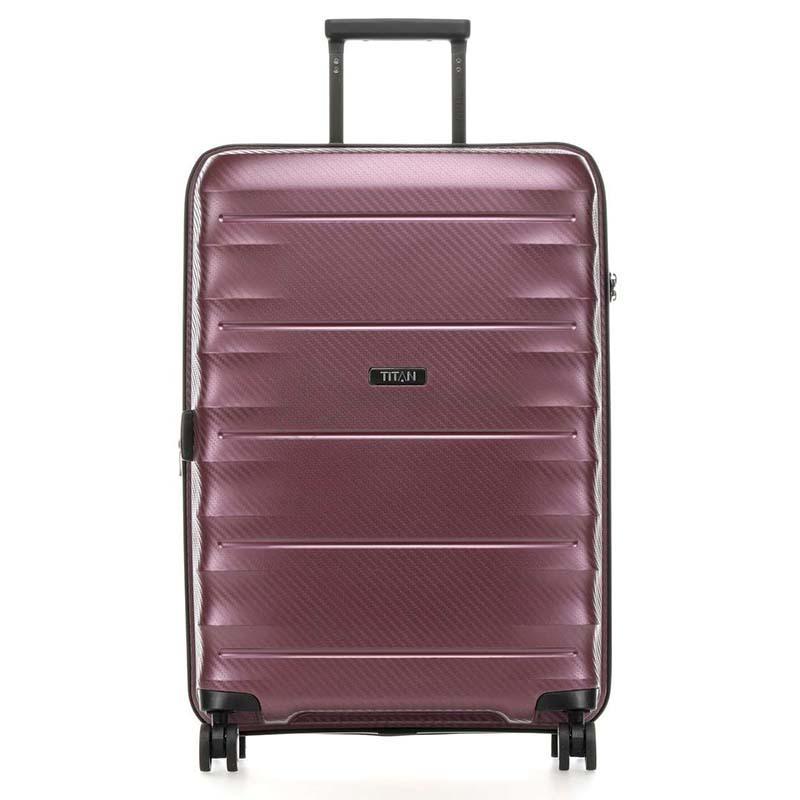 Валіза на 4 колесах Titan HIGHLIGHT Merlot M exp. 73/79л (Ti842405 - 70)