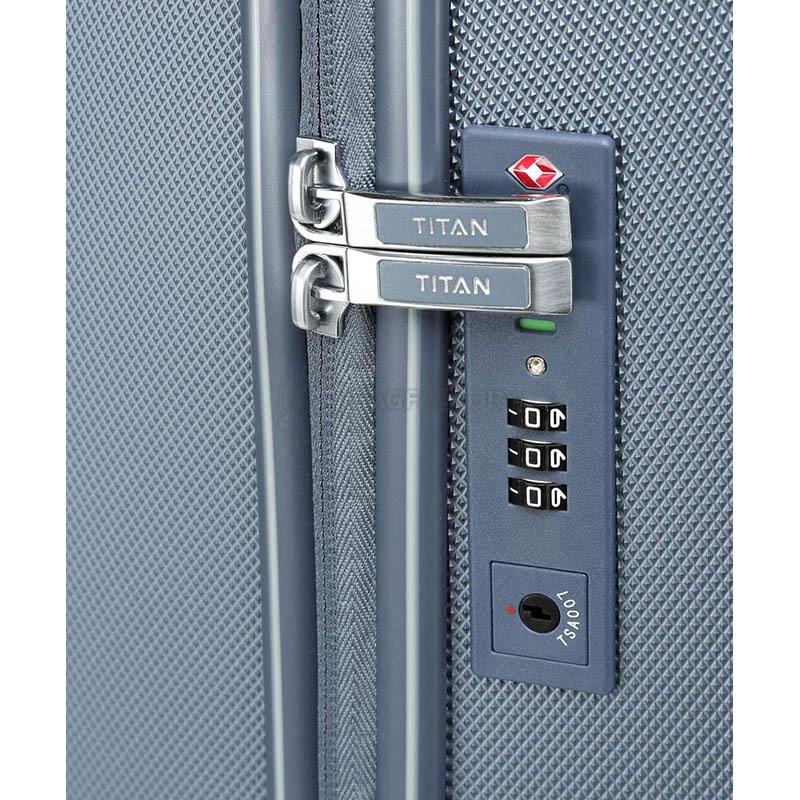 Валіза на 4 колесах Titan XENON 19 Bluestone L 107л (Ti849404 - 25)