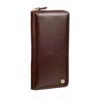 Портмоне шкіряне Guidi Темно-коричневий (7012/GD - 08)