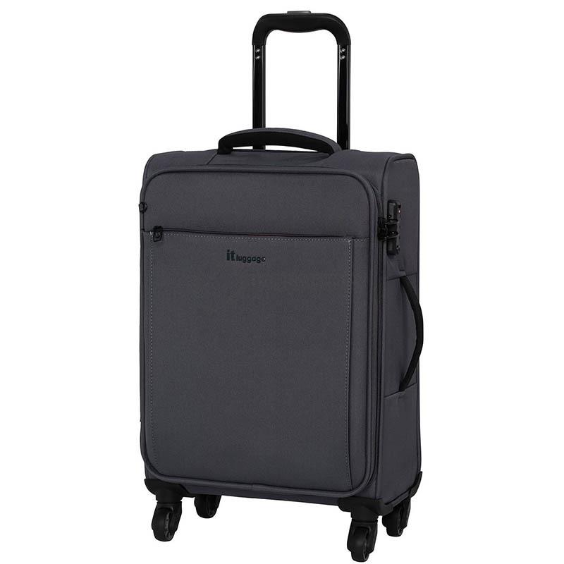 Валіза на 4 колесах IT Luggage Accentuate Steel Gray S 32л (IT12 - 2277-04 - S - S885)