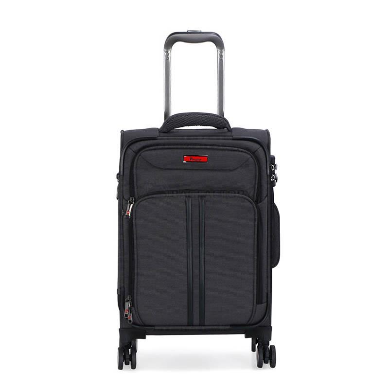 Валіза на 4 колесах IT Luggage Applaud Grey - Black S 41л (IT12-2457-08-S-M246)