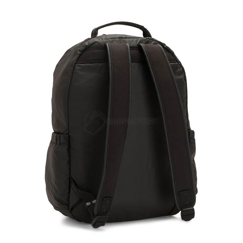 Міський рюкзак Kipling Seoul Raw Black з відділ. д/ноутбука 15