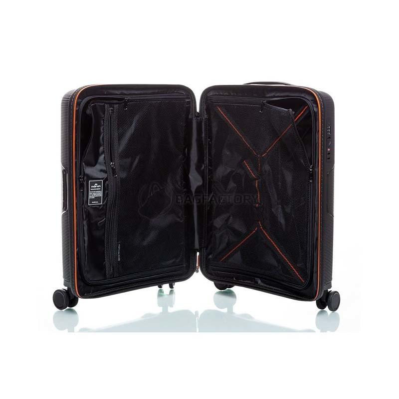 Валіза на 4-х колесах March Bel air 38л Чорний (1293/17)