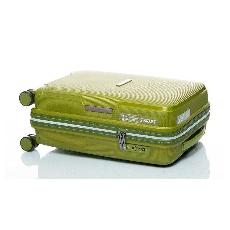 Валіза на 4-х колесах March Bel air 38л Зелений (1293/23)