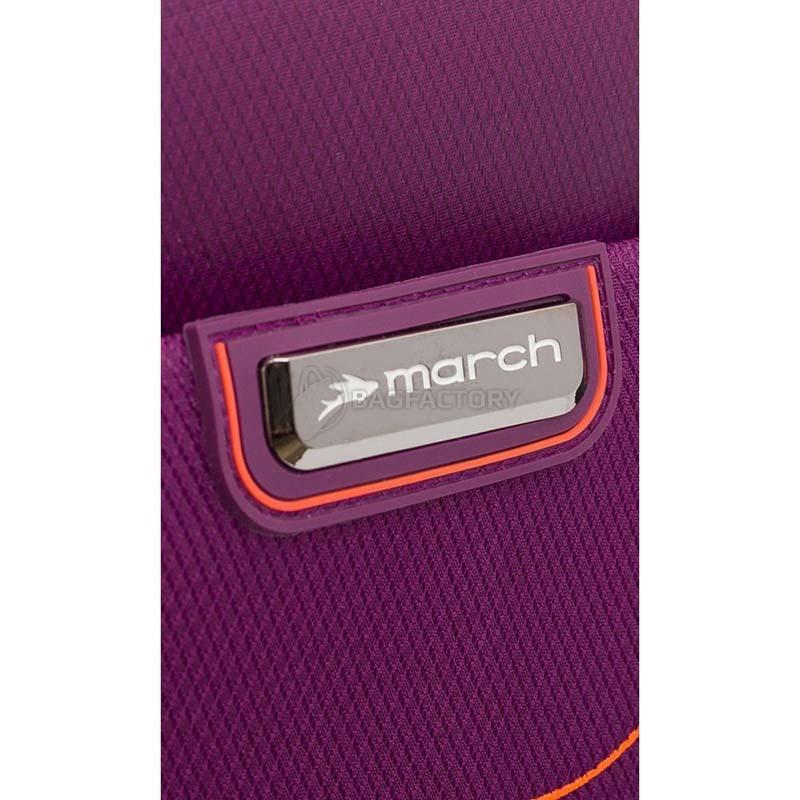Валіза на 4-х колесах March Tourer 70/83 л Фіолетовий (2602/22)