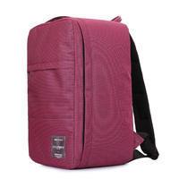 Рюкзак для ручної поклажі Poolparty HUB Ryanair/Wizz Air/МАУ Рожевий (hub - pink - ruffle)