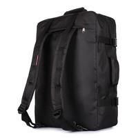 Сумка-рюкзак для ручної поклажі Poolparty Cabin МАУ Чорний (cabin - black)