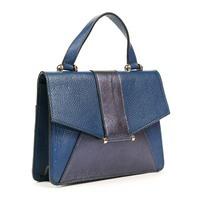 Жіноча шкіряна сумка Italian Bags Синій (1918_blue)