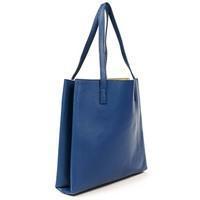 Жіноча шкіряна сумка Italian Bags Синій (6941_blue)