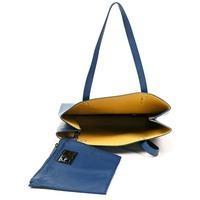 Жіноча шкіряна сумка Italian Bags Синій (6941_blue)