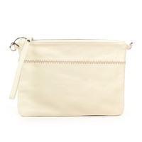 Клатч шкіряний Italian Bags Бежевий (1904_beige)