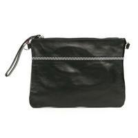 Клатч шкіряний Italian Bags Чорний (1904_black)