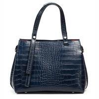 Жіноча шкіряна сумка Italian Bags Синій (554161_blue)