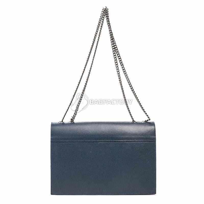 Клатч шкіряний Italian bags Синій (8415_blue)