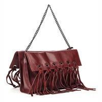 Клатч шкіряний Italian Bags Бордовий (1810_bordo)