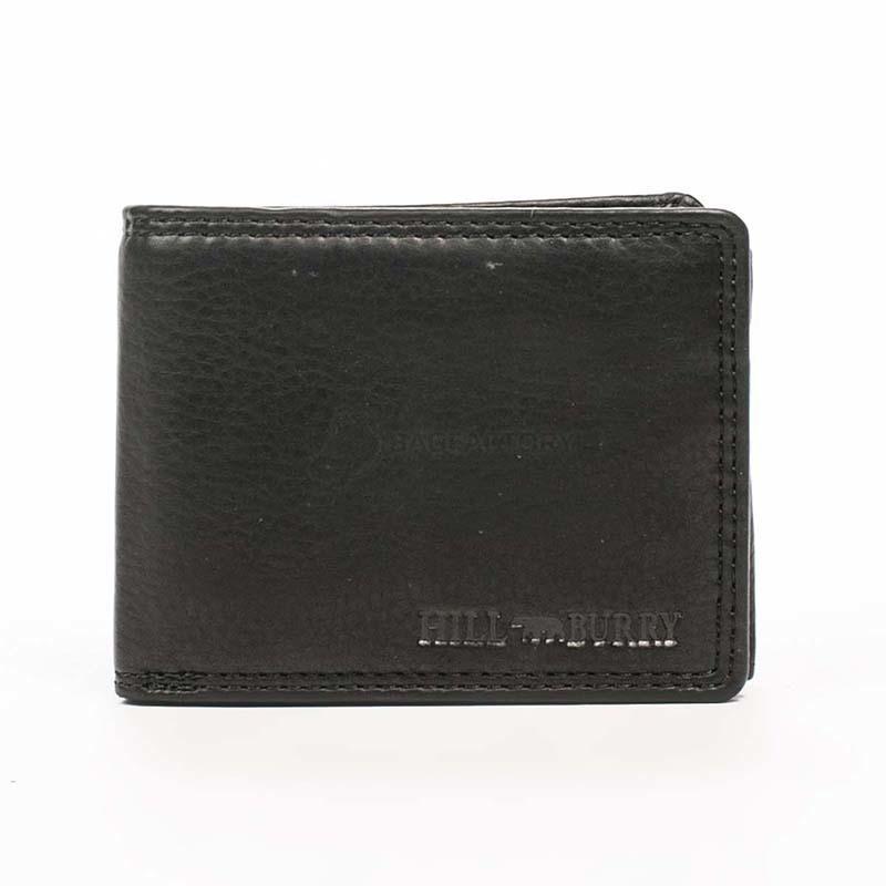 Гаманець шкіряний HILL BURRY Чорний (2006_black)