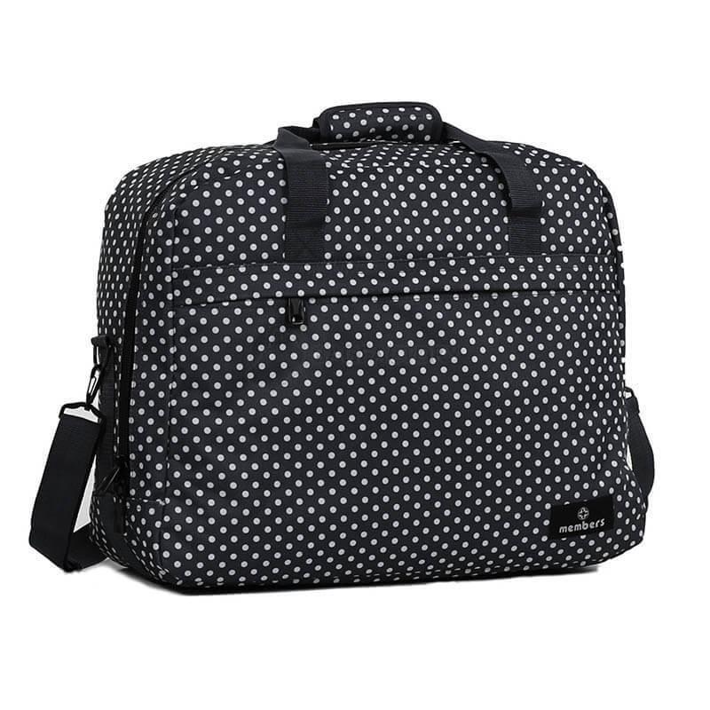 Дорожня сумка Members Essential On - Board Travel Bag 40 Black Polka (927837)