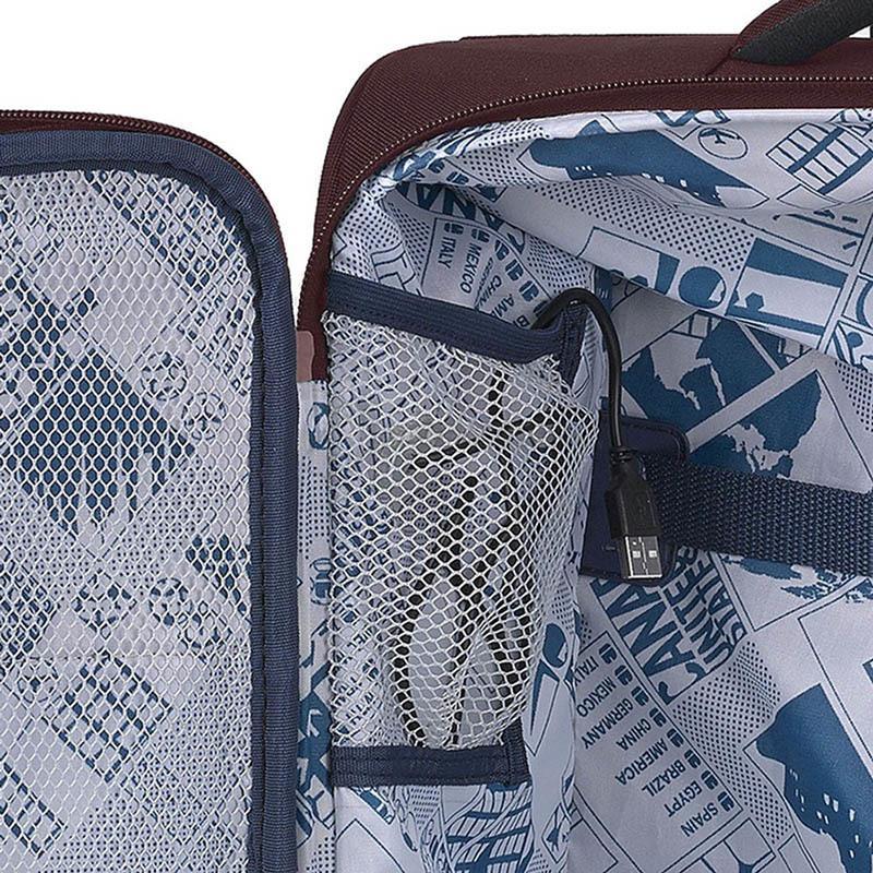 Валіза Gabol Nordic S Burgundy (927983)