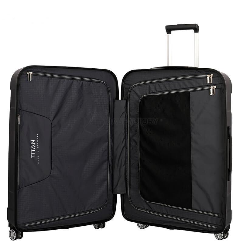 Валіза на 4 колесах Titan X - Ray 19 Atomic Black L 102л (Ti700844 - 01)