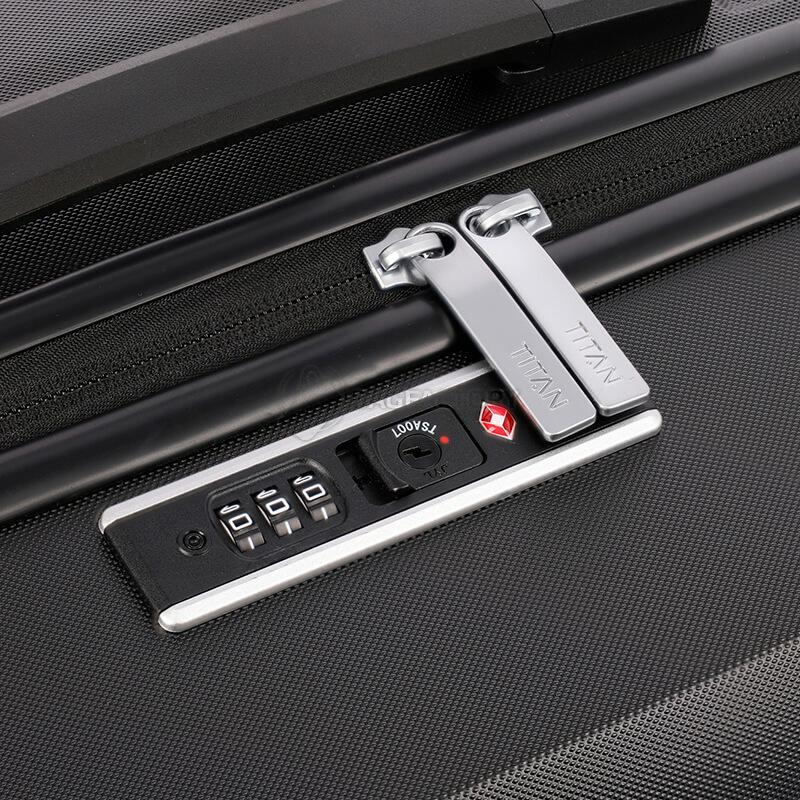 Валіза на 4 колесах Titan X - Ray 19 Atomic Black L 102л (Ti700844 - 01)