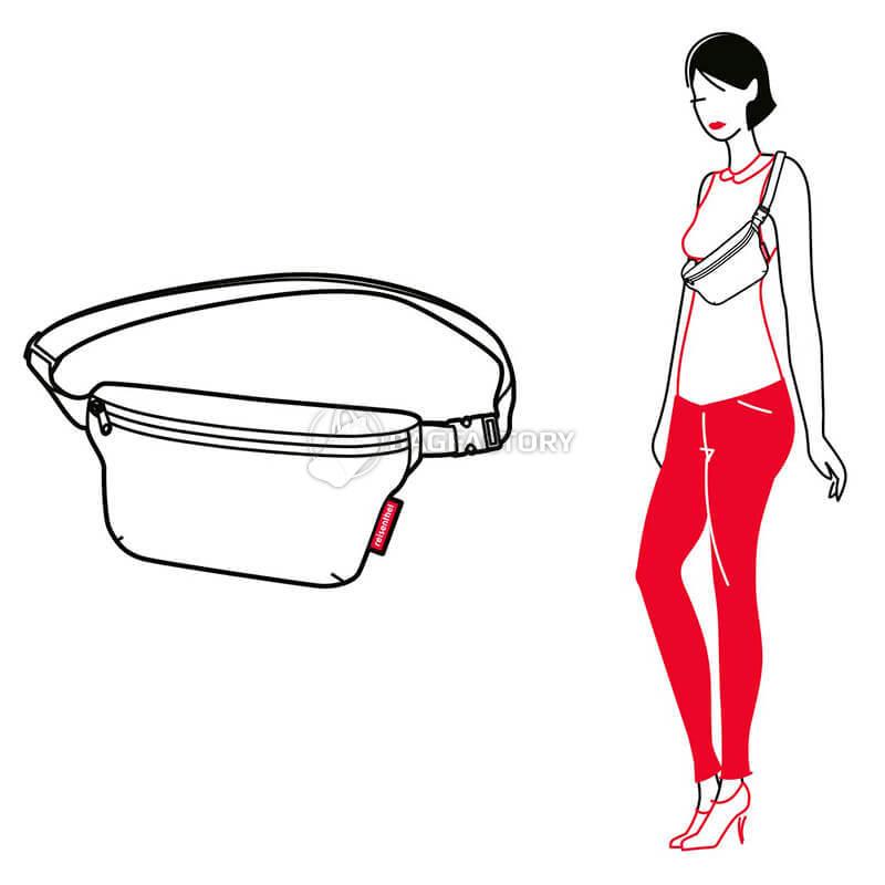 Поясна сумка Reisenthel Beltbag S Black (WX 7003)