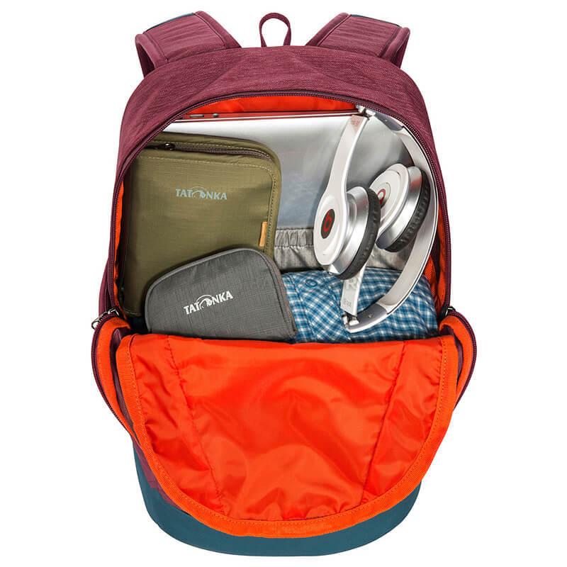 Міський рюкзак Tatonka City Pack 15 Bordeaux Red (TAT 1665.047)