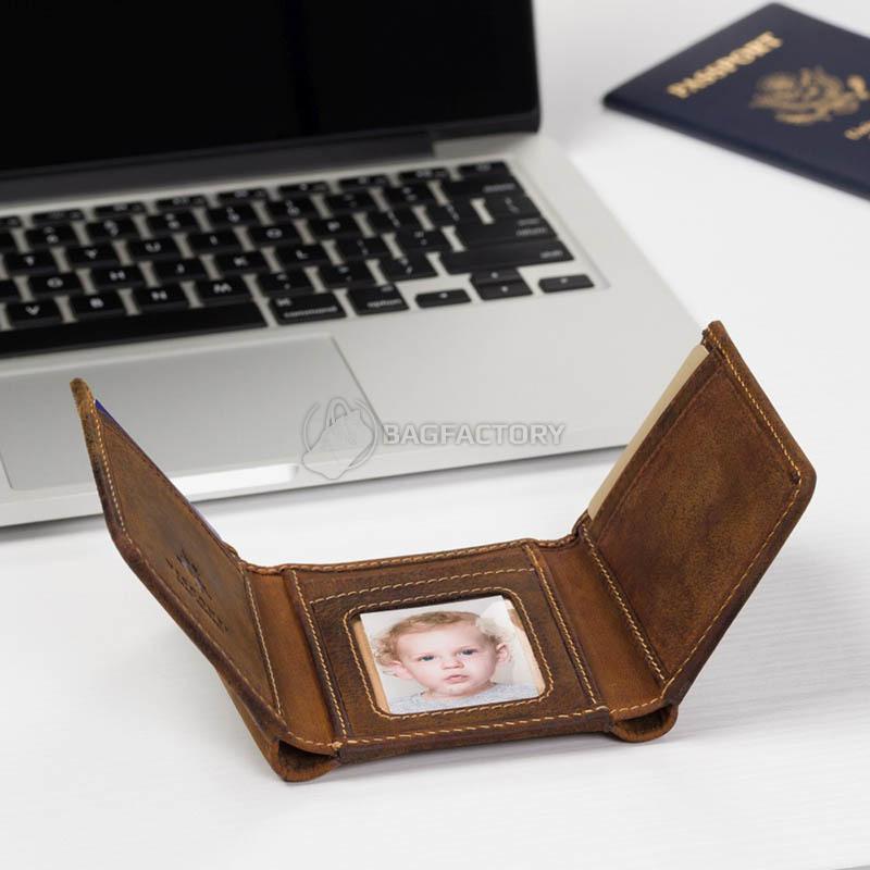 Портмоне чоловіче шкіряне Visconti Apache Oil Tan (700 OIL TAN)