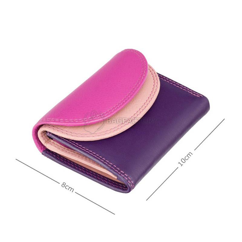 Гаманець жіночий шкіряний Visconti Zanzibar Berry Multi (RB126 BERRY M)