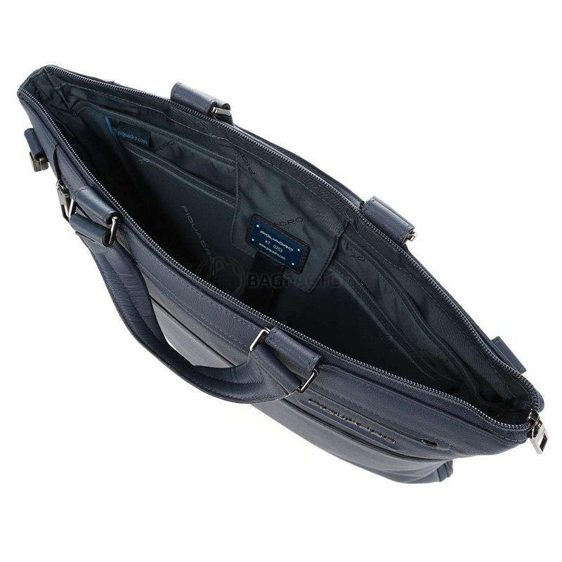 Сумка для ноутбука Piquadro Akron Blue з відділ. д/ноут 15.6