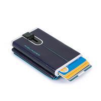 Кредитниця-портмоне Piquadro Blue Square N.Blue з RFID захистом (PP4891B2R_BLU2)