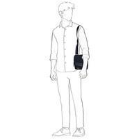 Чоловіча сумка Piquadro Tokyo Black з отд. для iPad mini (CA3084S107_N)