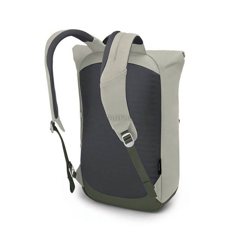 Міський рюкзак Osprey Arcane Roll Top (F20) Lunar Grey/Haybale Green 22л (009.001.0095)