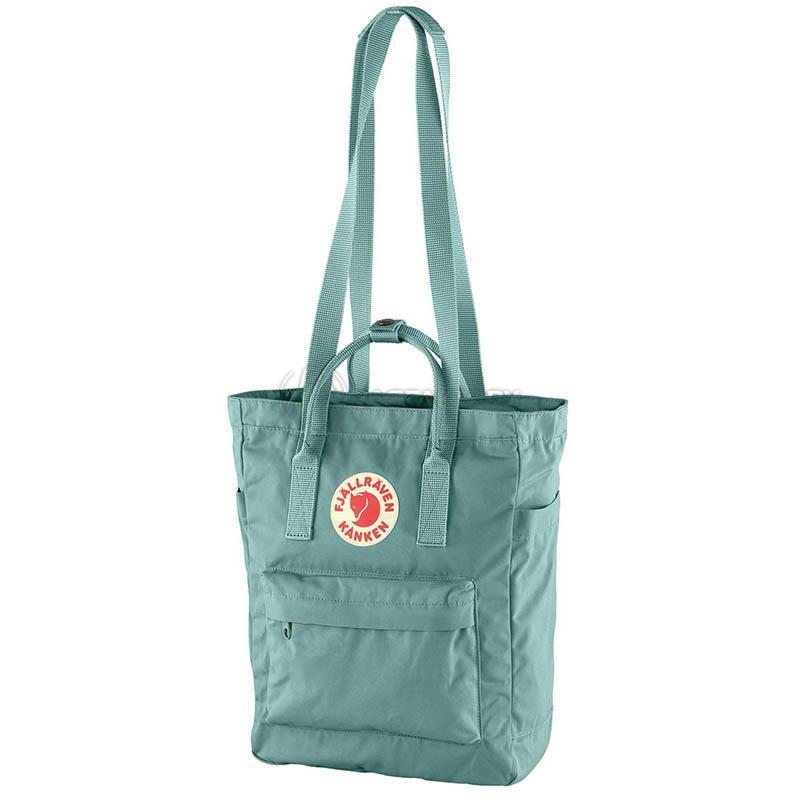 Сумка-рюкзак Fjallraven Kanken Totepack Frost Green (23710.664)