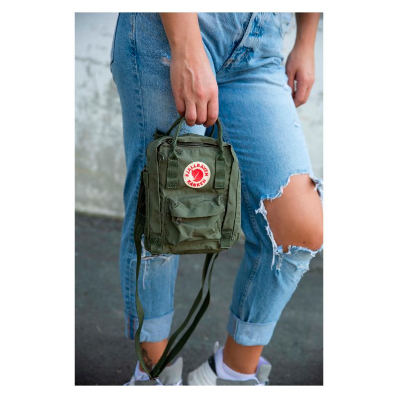 Наплічна сумка Fjallraven Kanken Sling Green (23797.620)