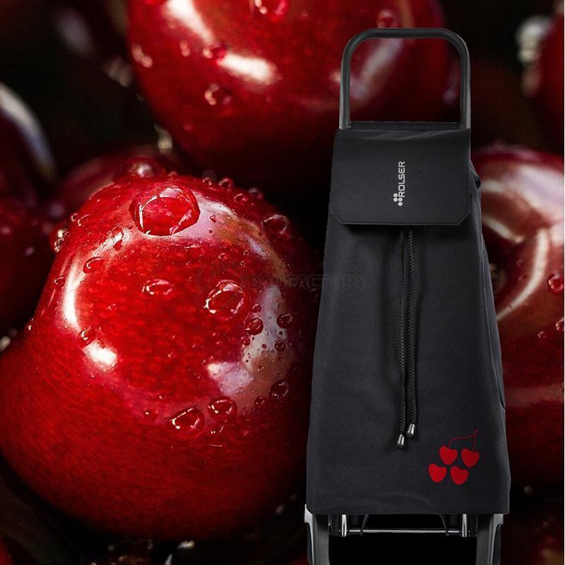 Господарська сумка-візок Rolser Jet MF Cherry Joy 40 Negro (928530)