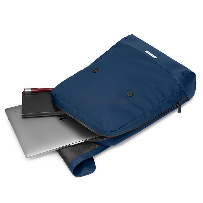 Міський рюкзак Moleskine Metro Слим Сапфір (ET82MTFBKB20)