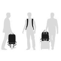 Міський рюкзак Moleskine Metro Слим Сапфір (ET82MTFBKB20)