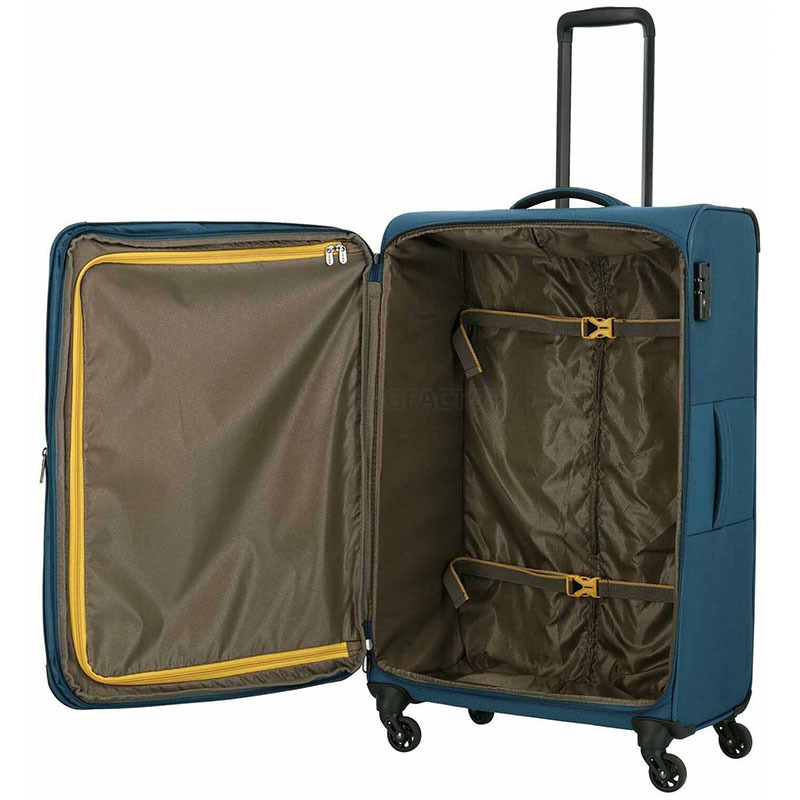 Валіза на 4 колесах Travelite GO Petrol M exp. (TL090548 - 22)