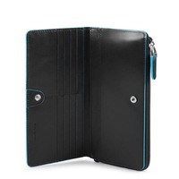 Портмоне Piquadro Blue Square Black з RFID захистом (PD2396B2R_N)