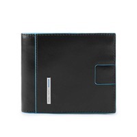 Портмоне Piquadro Blue Square Black з RFID захистом (PU5185B2R_N)