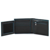 Портмоне Piquadro Blue Square Black з RFID захистом (PU5185B2R_N)
