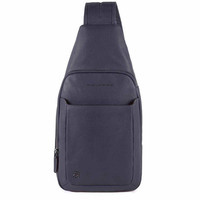 Сумка-рюкзак з однією лямкою Piquadro Black Square O.Blue з відділ. д/iPad (CA4827B3_BLU4)