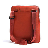 Чоловіча сумка Piquadro Black Square Orange з відділ. д/iPad (CA1816B3_AR)