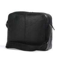 Наплічна шкіряна сумка Black Square Black з відділ. д/iPad (CA5086B3_N)