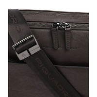 Наплічна шкіряна сумка Black Square D.Brown з відділ. д/iPad (CA5086B3_TM)
