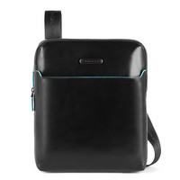Чоловіча сумка Piquadro Blue Square Black з відділ. для iPad (CA5085B2_N)