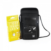 Дорожній гаманець-сумка Roncato Accessories з RFID захистом Чорний (419040/01)